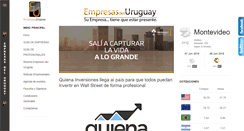 Desktop Screenshot of empresasdeluruguay.com.uy